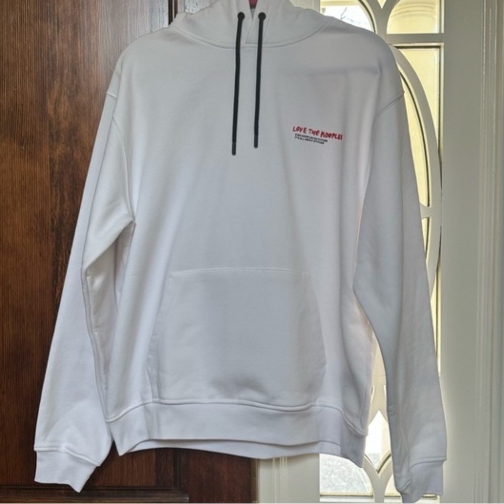 The Kooples RED White BLACK HOODIE *PURCHASED PARIS 2023 *PRICE FIRM KITH vans - Picture 5 of 7